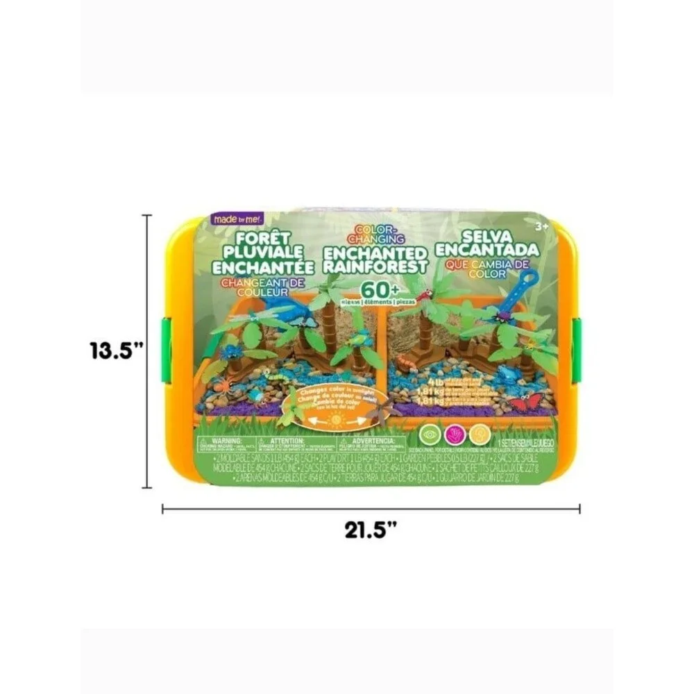 Made By Me - Color Changing Sensory Bins *Rain forest*